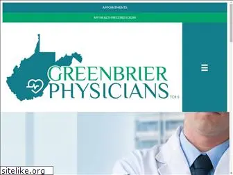 greenbrierphysicians.com