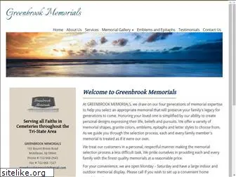 greenbrookmemorials.com