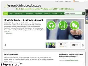 greenbuildingproducts.eu