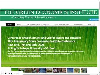 greeneconomicsinstitute.com