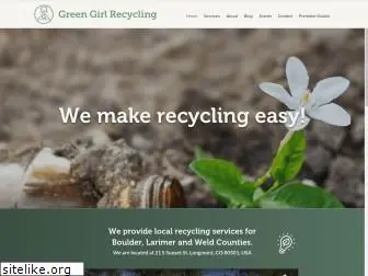 greengirlrecycling.com