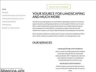greengrovelandscaping.com