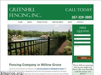 greenhillfencing.com