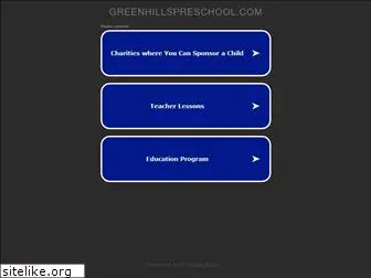 greenhillspreschool.com