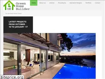 greenhomebuilder.co.uk