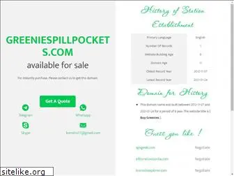 greeniespillpockets.com