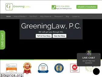 greeninglaw.com