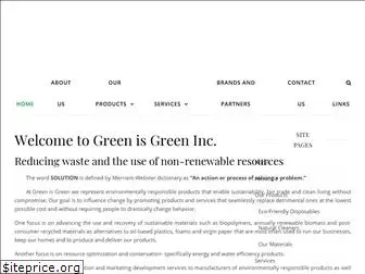 greenisgreeninc.com