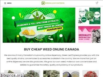 www.greenleafexpress.io website price