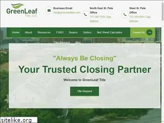 greenleaftitlefl.com