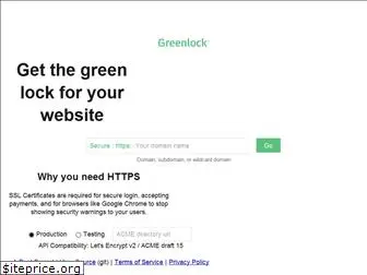 greenlock.domains