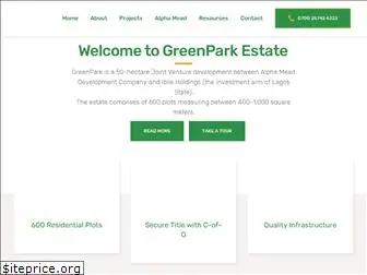 greenparkestate.com