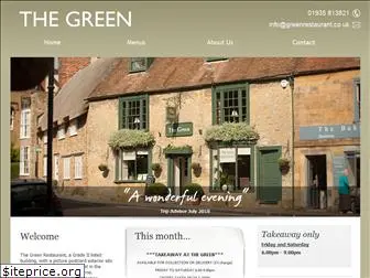 greenrestaurant.co.uk