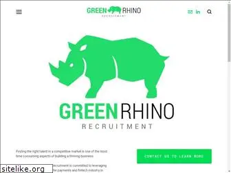 greenrhinorecruitment.com