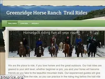 greenridgehorseranch.com