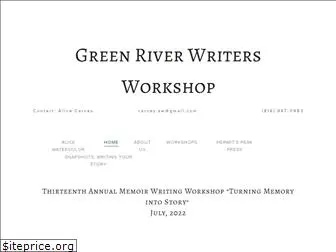 greenriverwritersworkshop.com