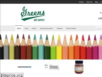 greensartsupply.com