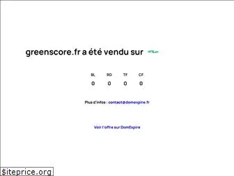greenscore.fr