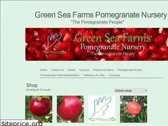 greenseapomegranates.com