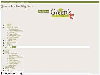 greensforhealthypets.co.uk