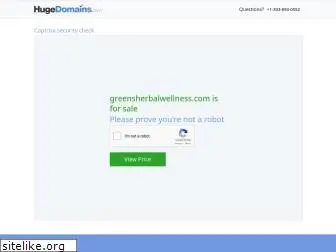 greensherbalwellness.com