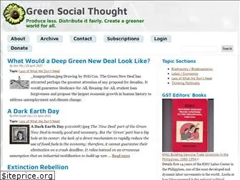 greensocialthought.org