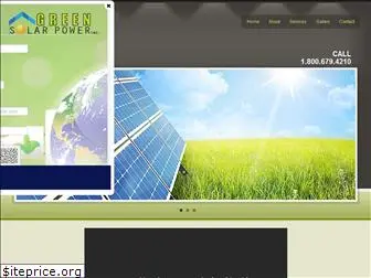 greensolarpowerinc.com