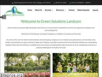 greensolutionslandcare.com