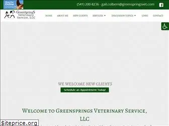 greenspringsvet.com