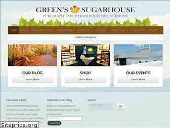 greenssugarhouse.com