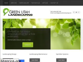 greenutahlandscaping.com
