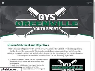 greenvilleyouthsports.com
