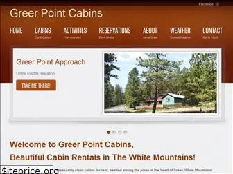 greerpointcabins.com