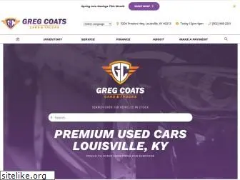 gregcoatscars.com