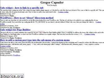 gregorcapuder.com