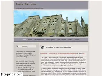 gregorian-chant-hymns.com