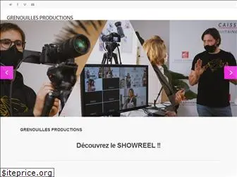 grenouilles-productions.com