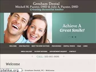 gresham-dental.com