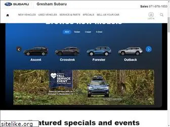 greshamsubaru.com