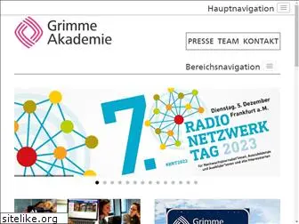 grimme-akademie.de