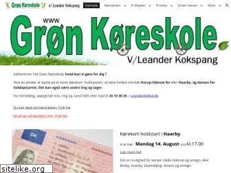 gron-koreskole.dk