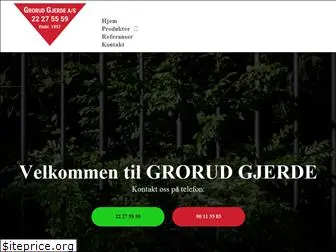 grorudgjerde.no