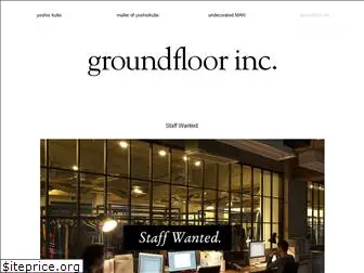 groundfloorinc.jp