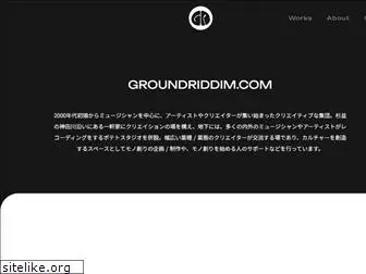 groundriddim.com