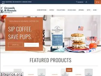 groundsandhoundscoffee.com