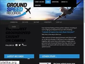 groundspeedrecords.com