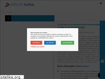 groupe-alpha.com