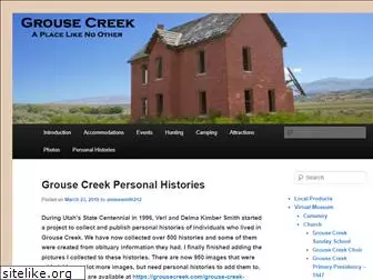 grousecreek.com