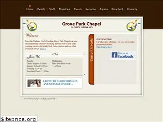 groveparkchapel.com