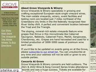 grovewinery.com